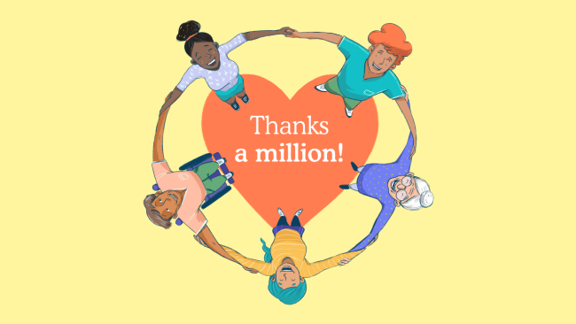 Thanks a Million!